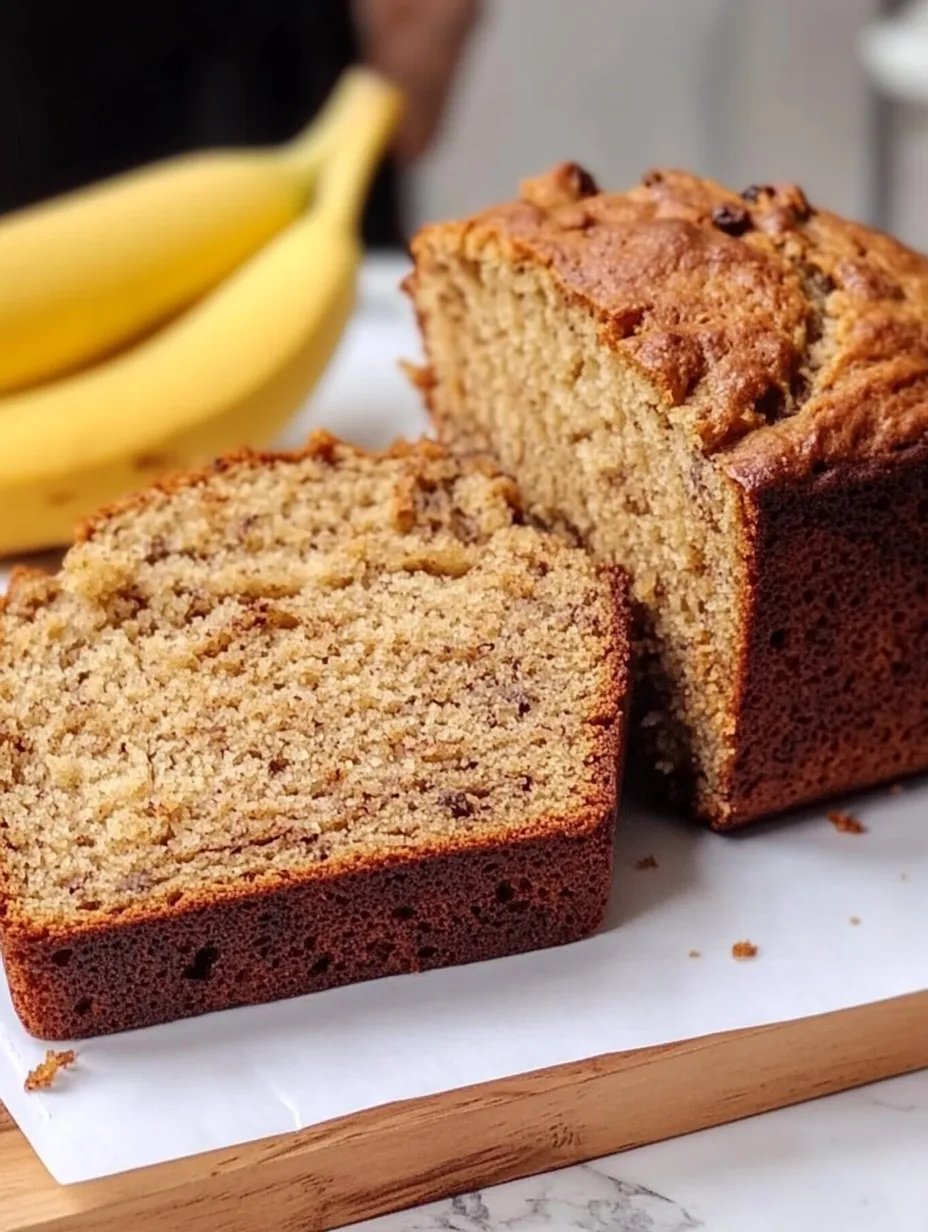 Vegan Banana Bread (One Bowl, 1 Fork Recipe)