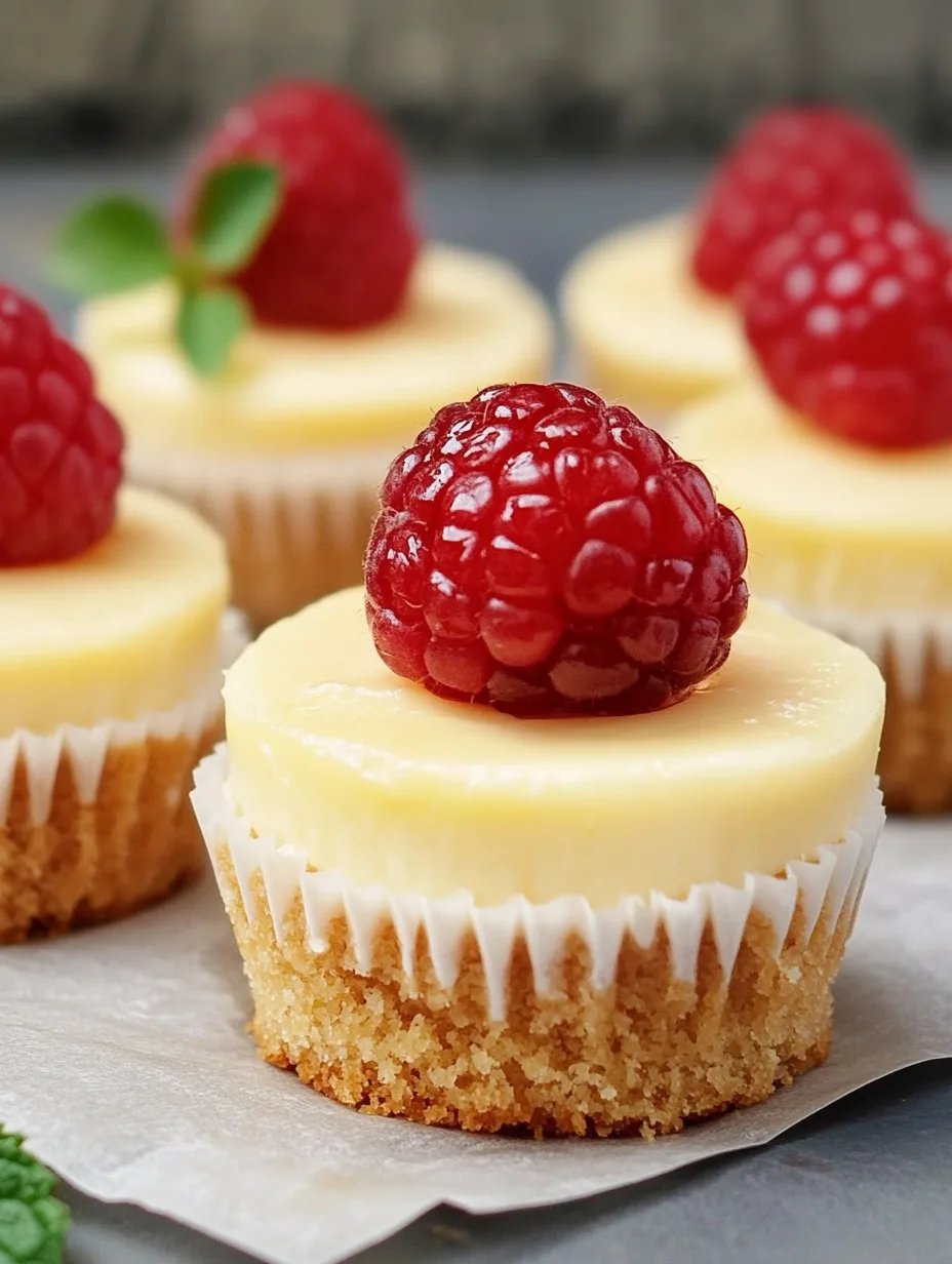 Easy Mini Cheesecakes