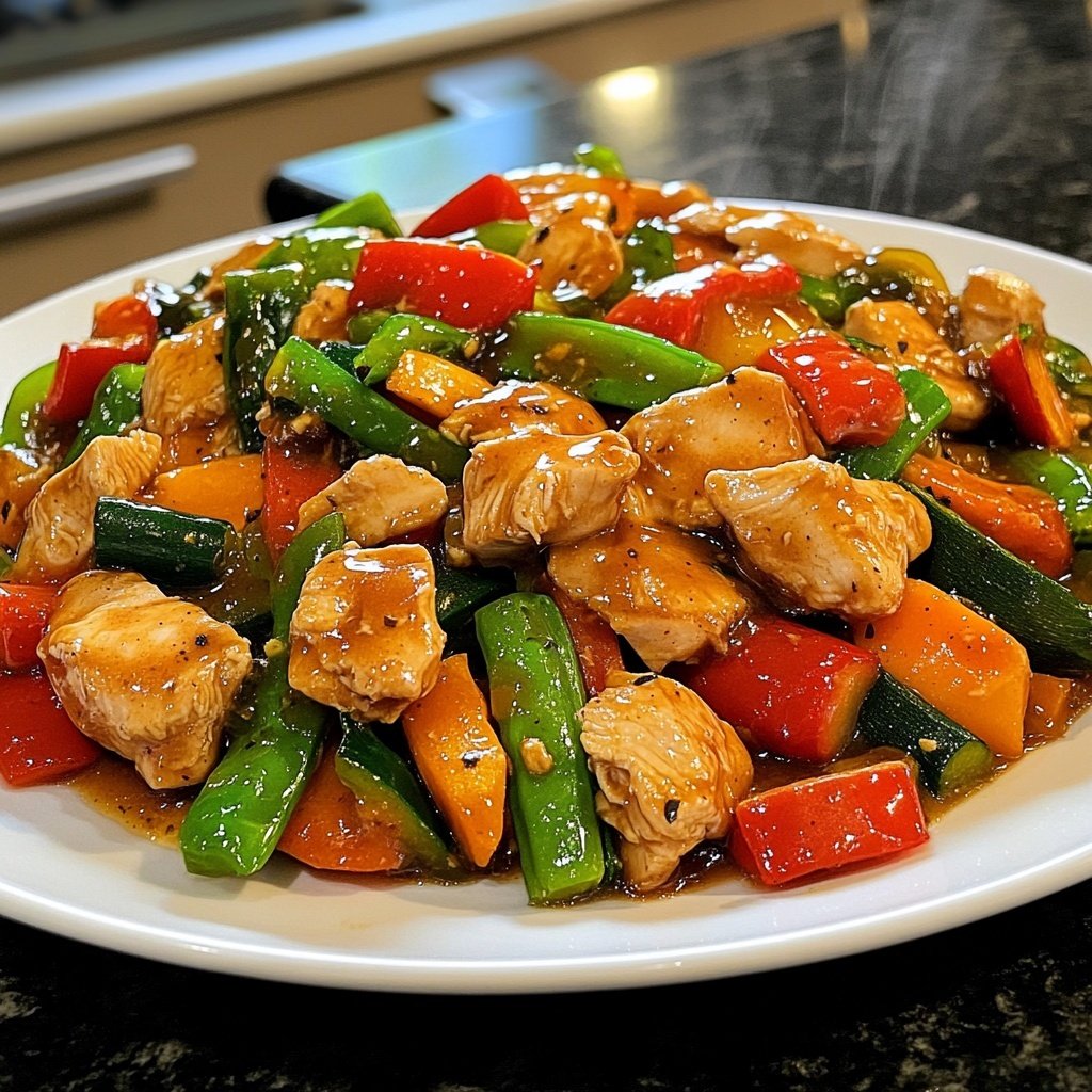 High Protein Chicken Stir Fry