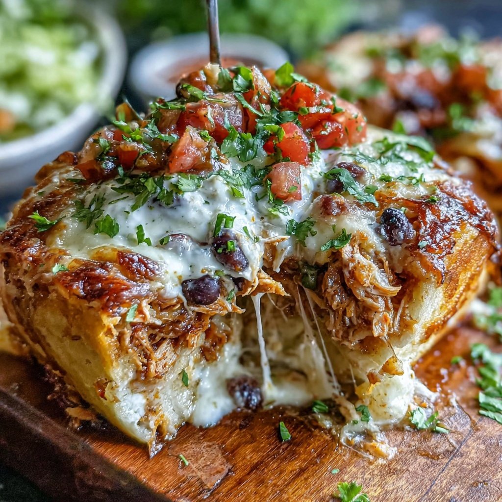 Shredded Chicken Burrito Casserole