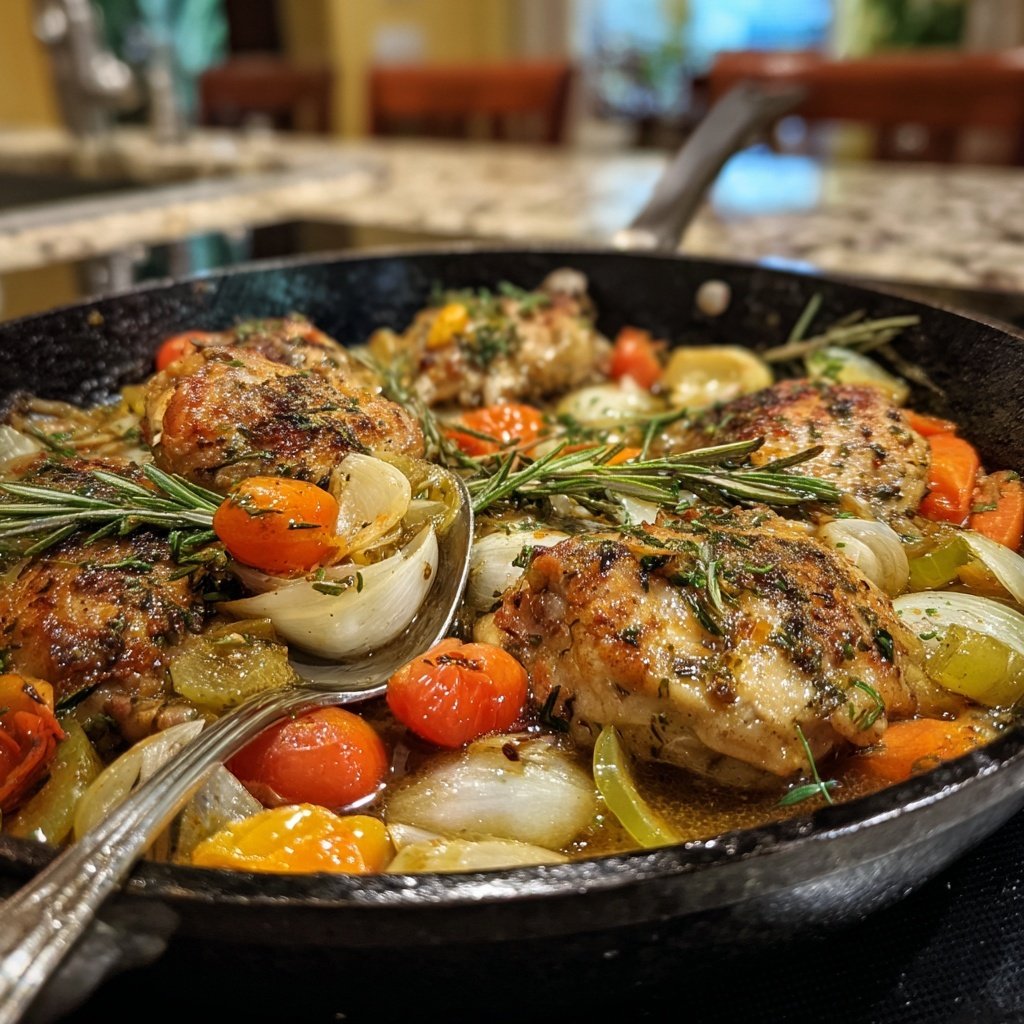 One Pan Easy Healthy Dinner Chicken