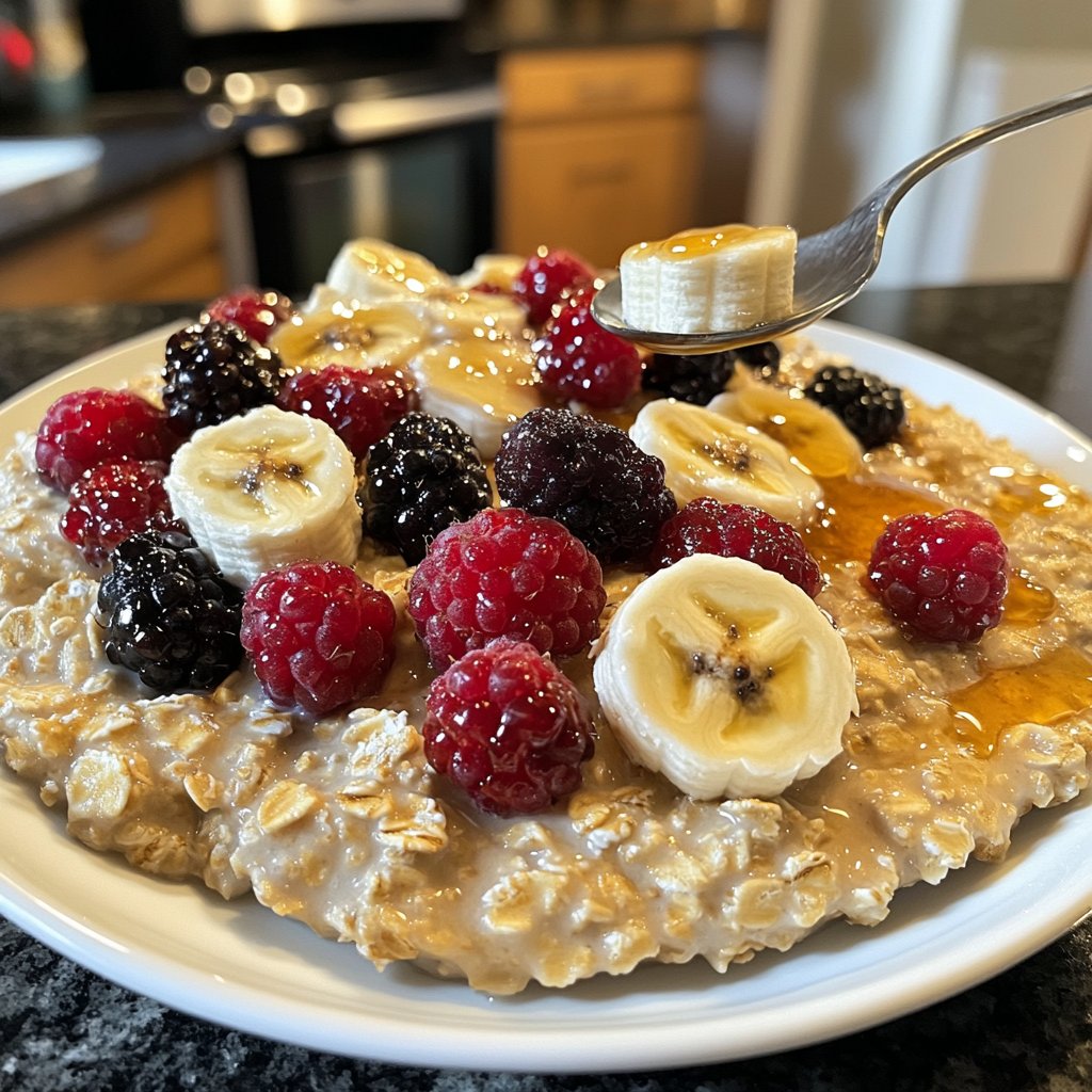 One-Pan Oatmeal Breakfast Recipe