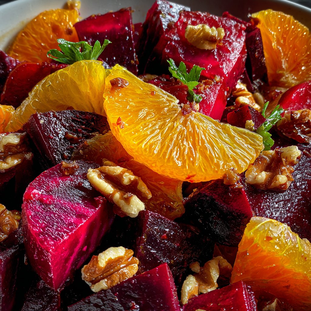 Roasted Beet and Orange Salad