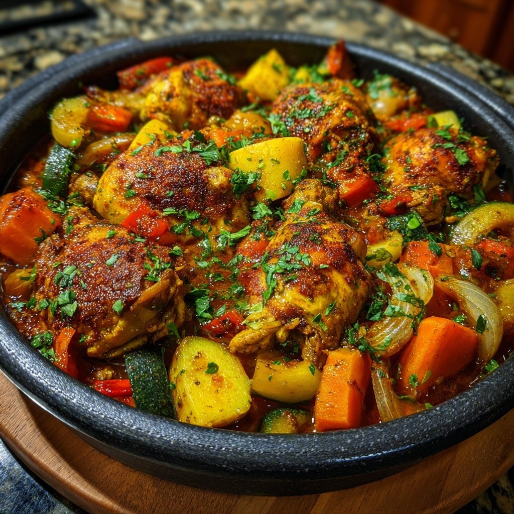 Global Flavors Moroccan Chicken Tagine