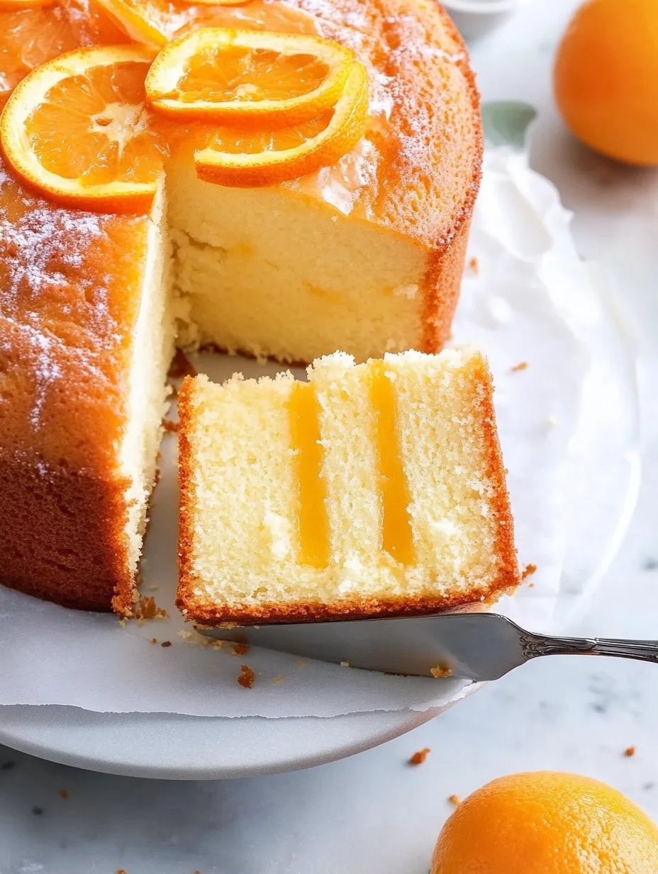 Easy Orange Pound Cake