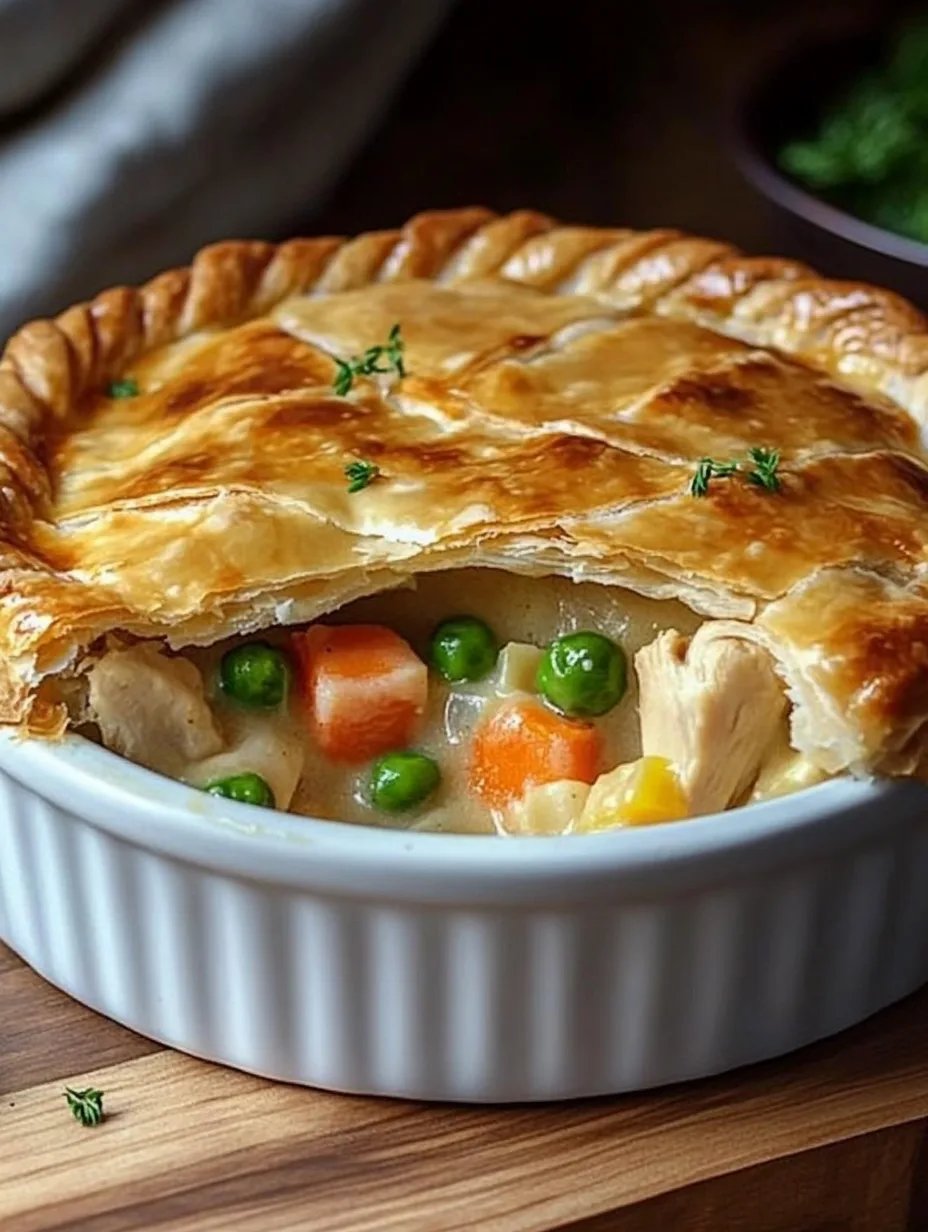 Classic Homemade Chicken Pot Pie