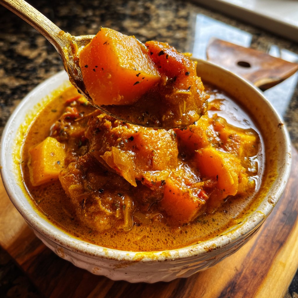 Jamaican Spiced Pumpkin Stew