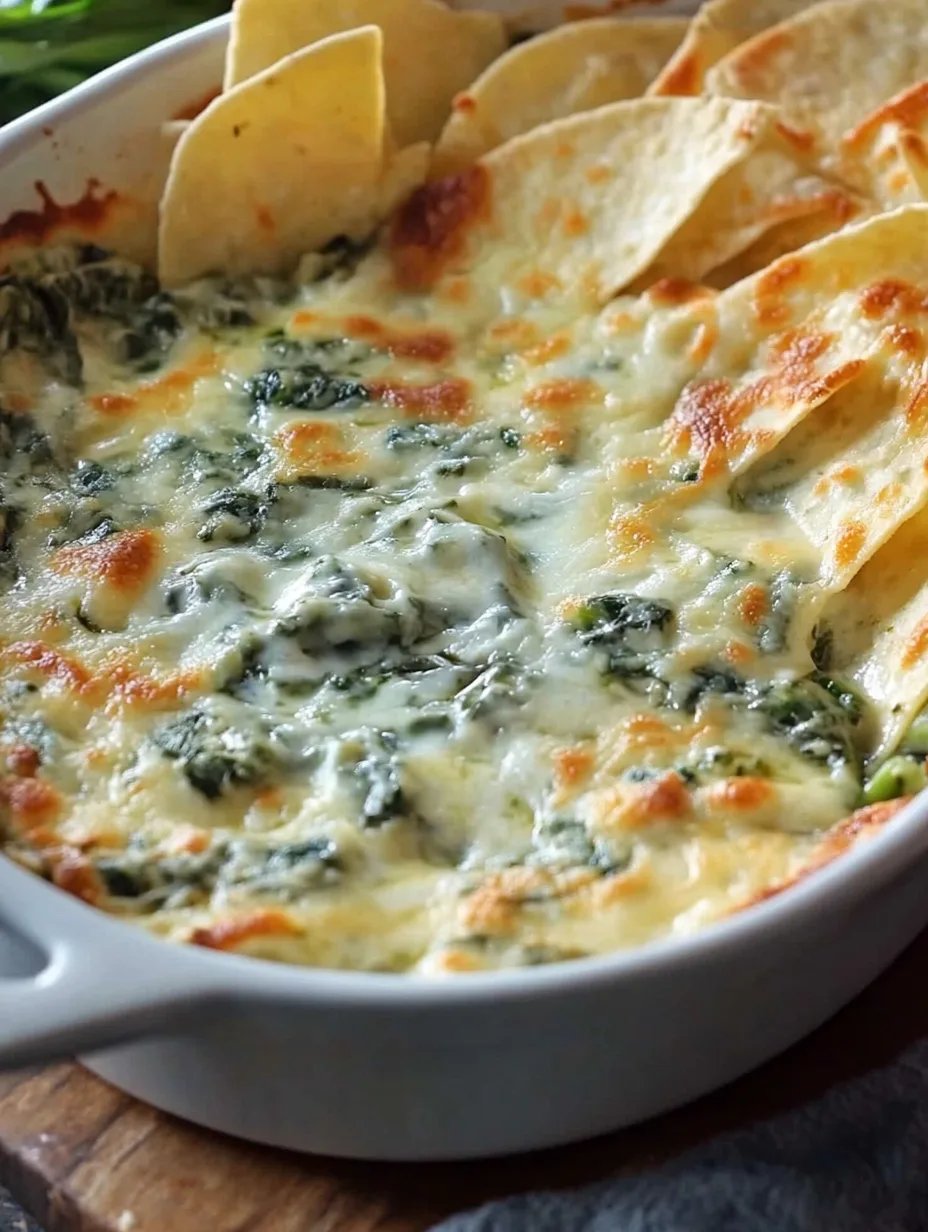 The BEST Spinach Artichoke Dip