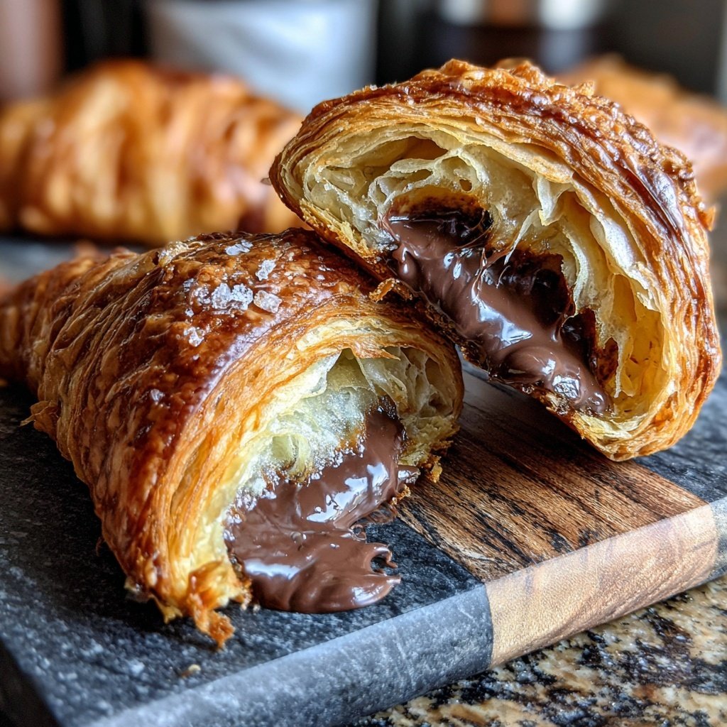 Croissant Recipes Filled With Chocolate