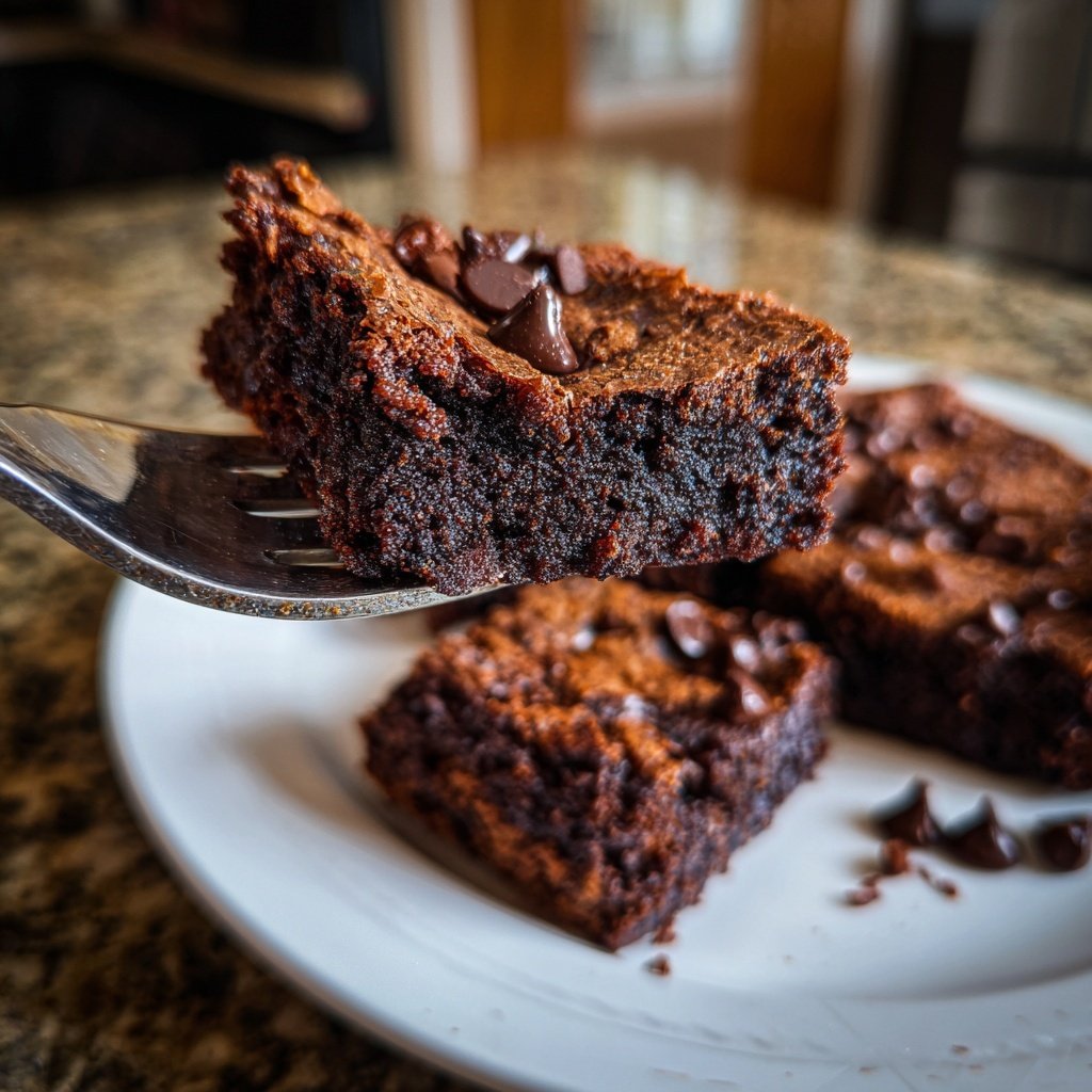 Sourdough Discard Brownies One Bowl