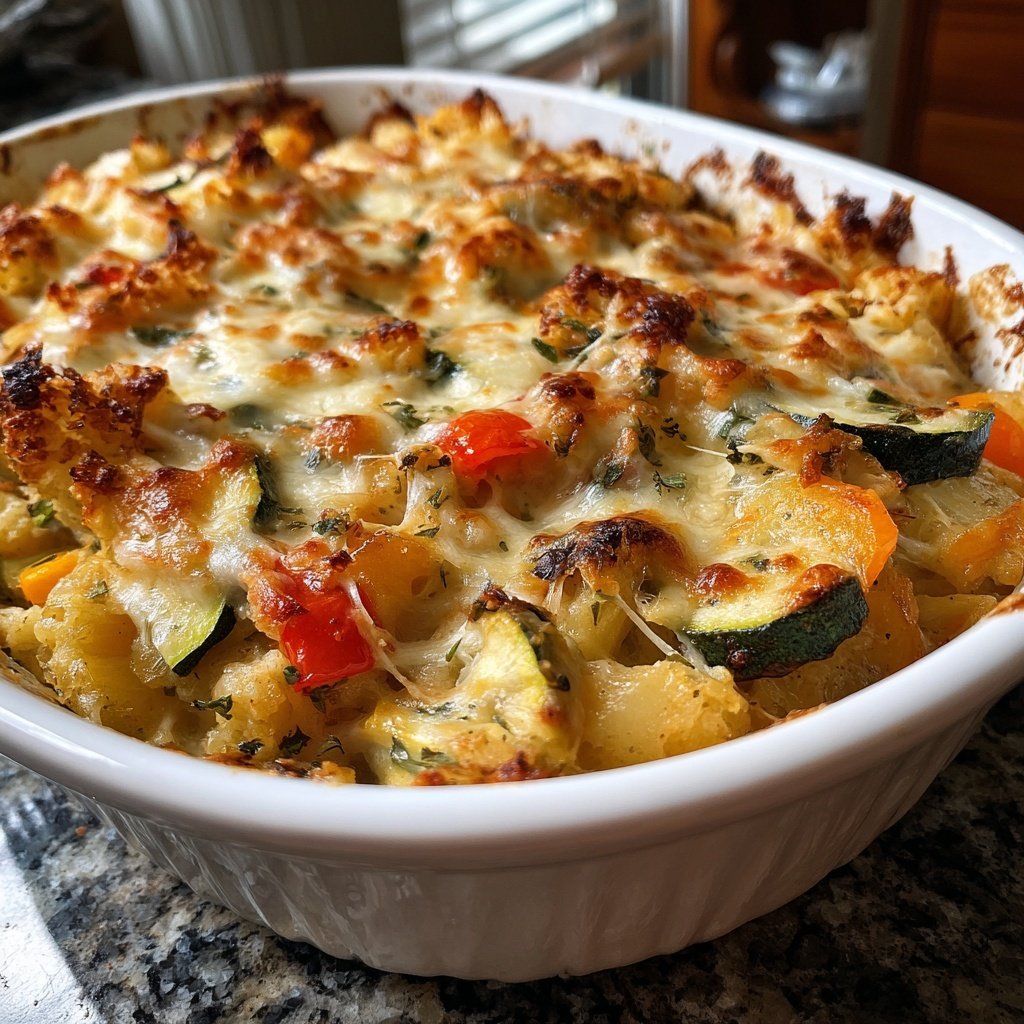 Sunday Baked Vegetable Casserole