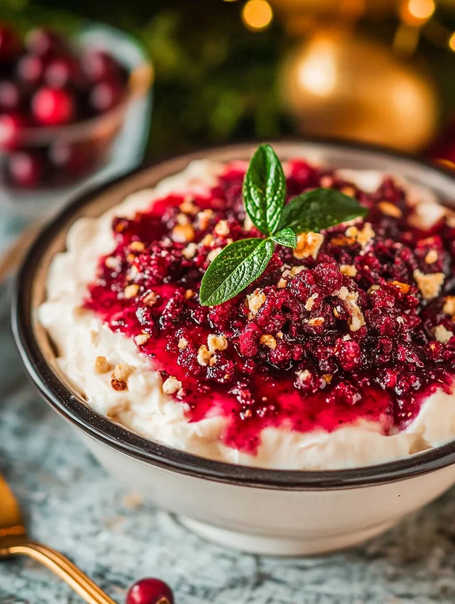 Cranberry Jalapeno Cream Cheese Dip