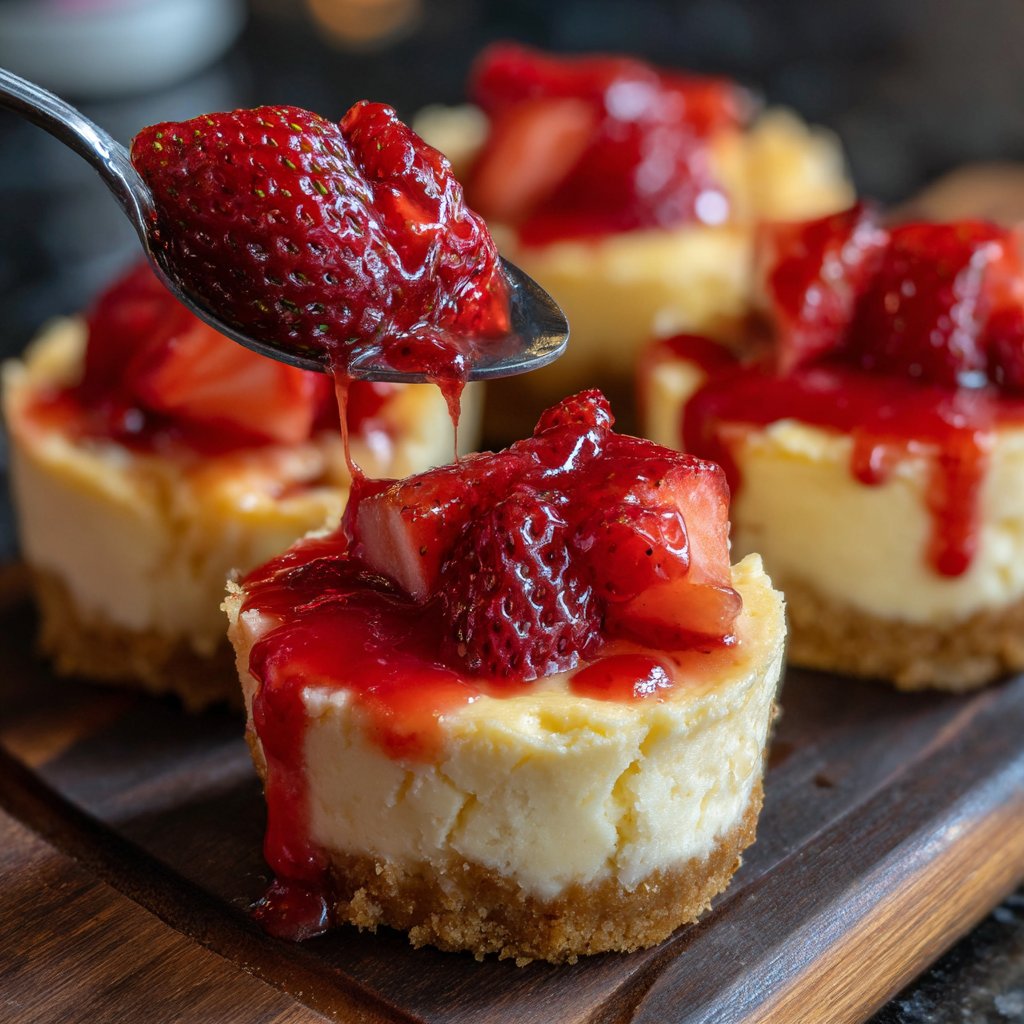 Strawberry Cheesecake Cups
