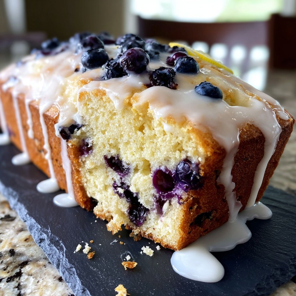 Blueberry Lemon Breakfast Loaf